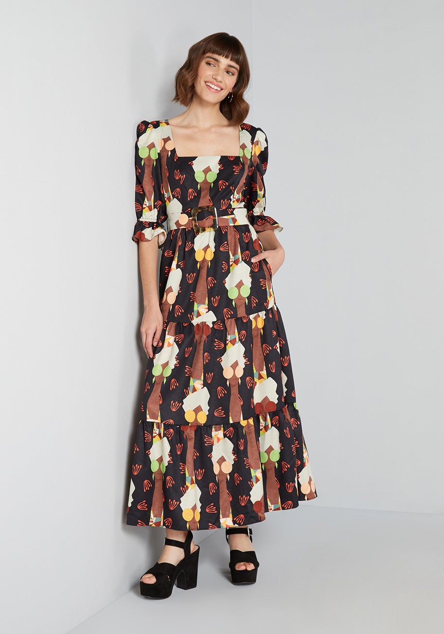 70s Inspired Dresses: Cute Hippie ...